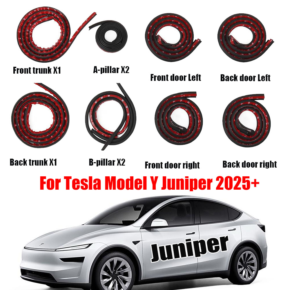 Weathering Model Kit - Türdichtung Schallschutz-Set für Tesla Model Y