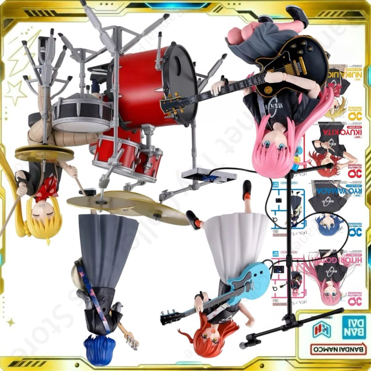 Model Kit Bocchi The Rock - Bandai Action Originalmodell Anime Bocchi The