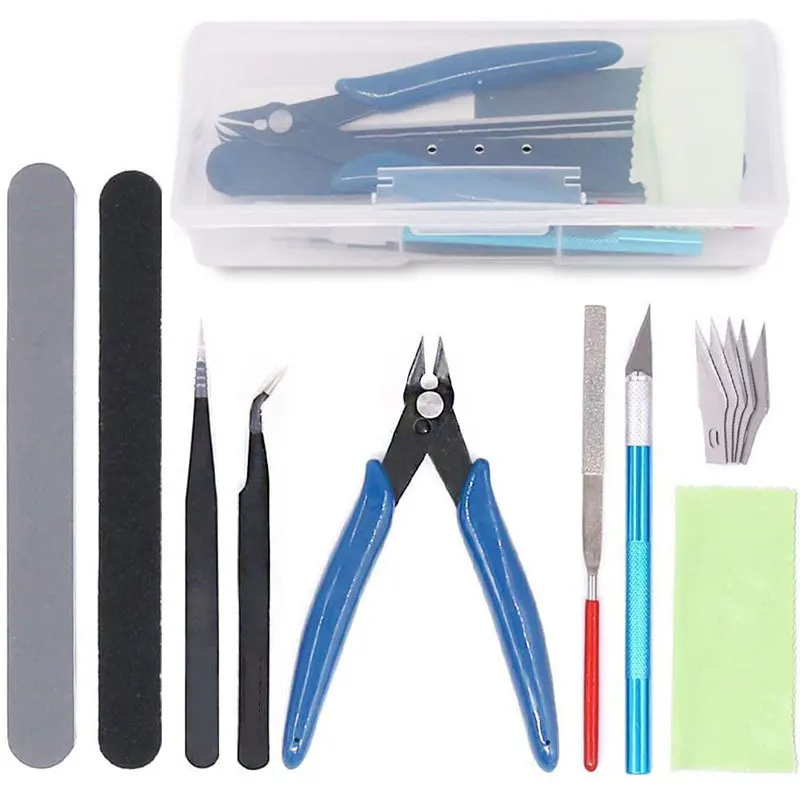Model Kit Tool - Modellbau-Werkzeugset Gunpla-Werkzeug für Gundam-Modellbau, Hobby-Modellbauer, Grundwerkzeuge