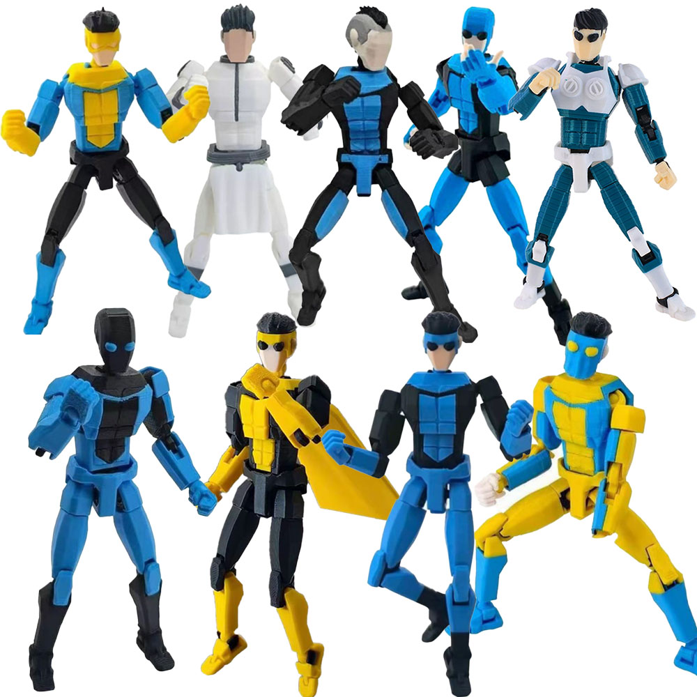 Model Kit Titanic - 3D Invincible Omni-Man Titan 3D-gedruckte Figur,