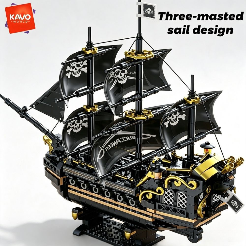 Model Kit U Boat - KAVOWORLD 801 Teile 1799 Klassisches Schwarzes
