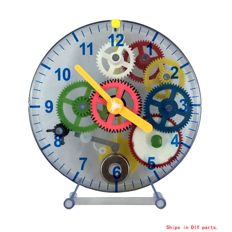 Model Kit Regus - DIY montiert Uhrwerk Uhr Modell Puzzle