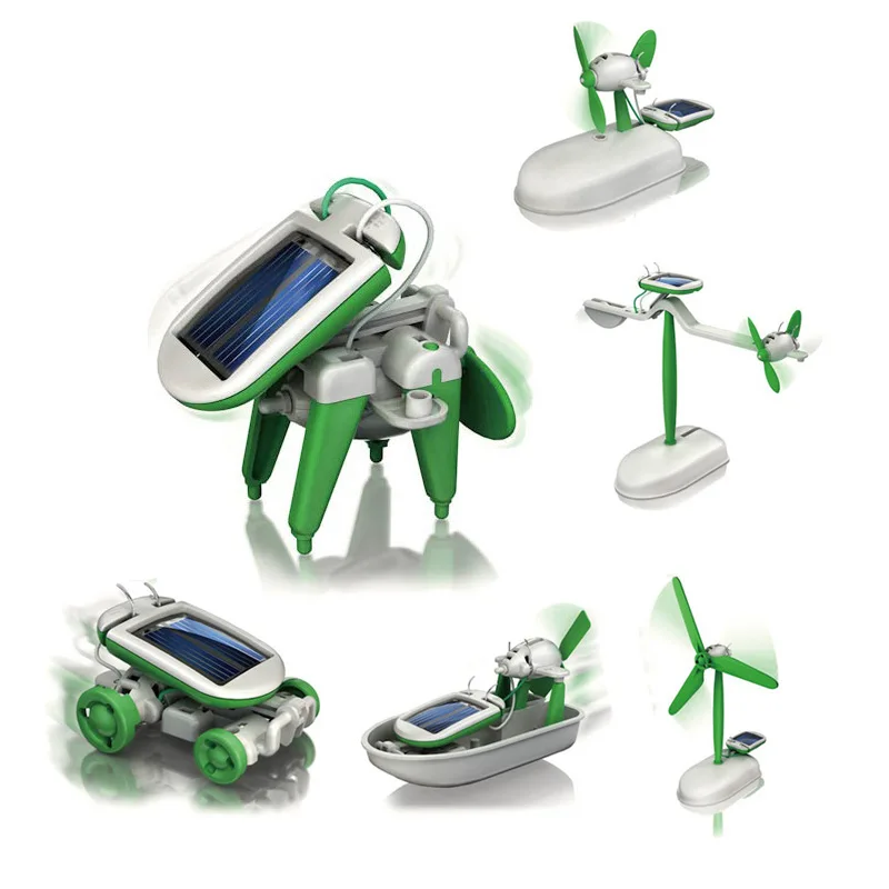 6-in-1 Solar-Power Roboter Kit – Model Kit U Boat Bewertung und Preis