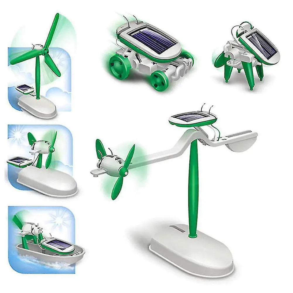 6-in-1 Solar-Power Roboter Kit – Model Kit U Boat Bewertung und Preis