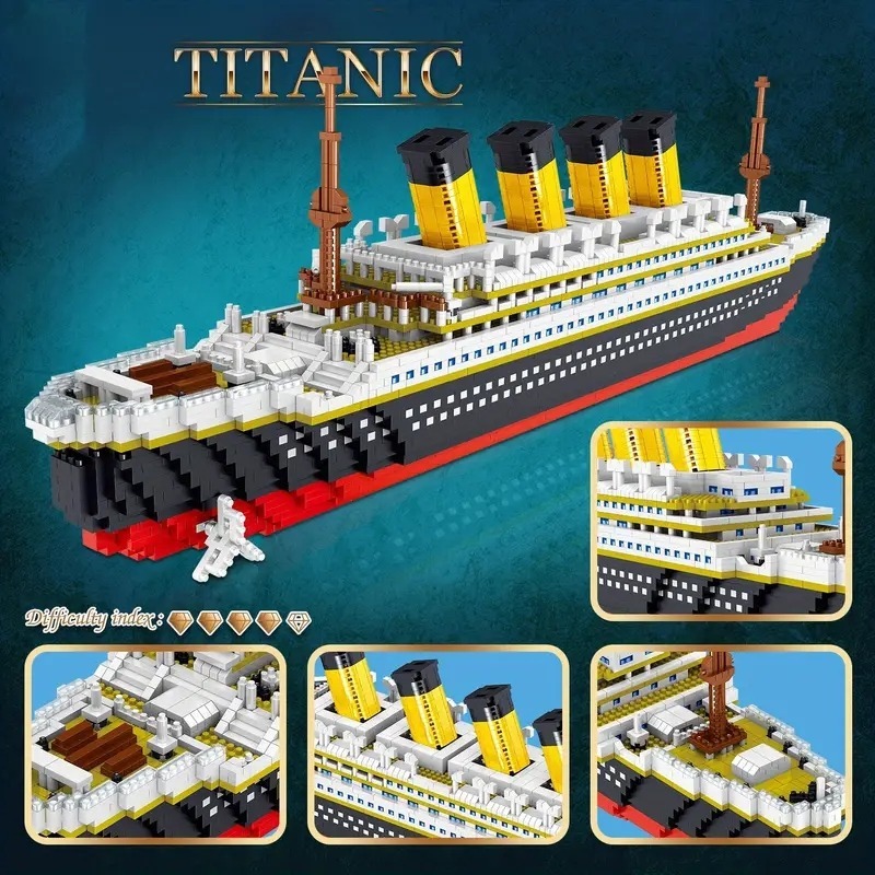 Titanic Micro Bausteine DIY Zu – Model Kit Titanic Bewertung und Preis