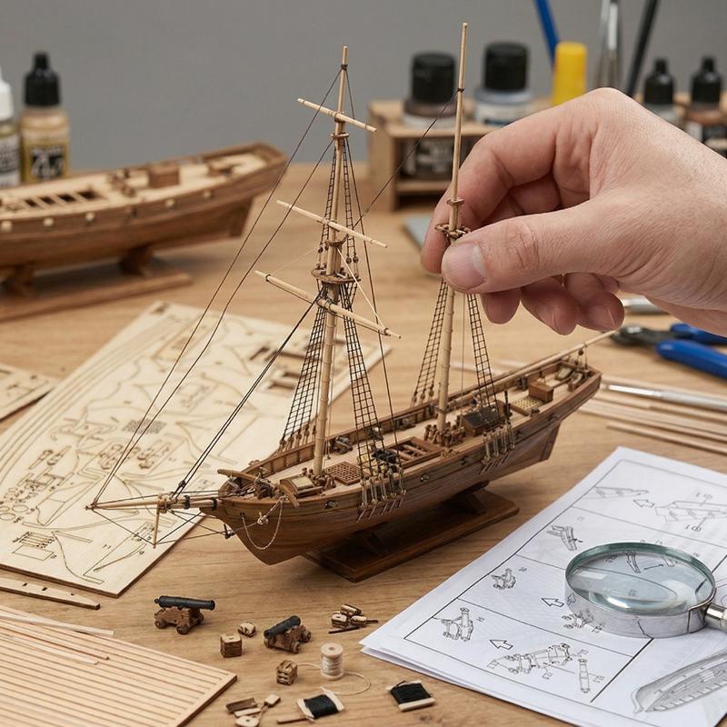 Holz-Schiffsmodell-Bausatz - D – Model Kit U Boat Bewertung und Preis