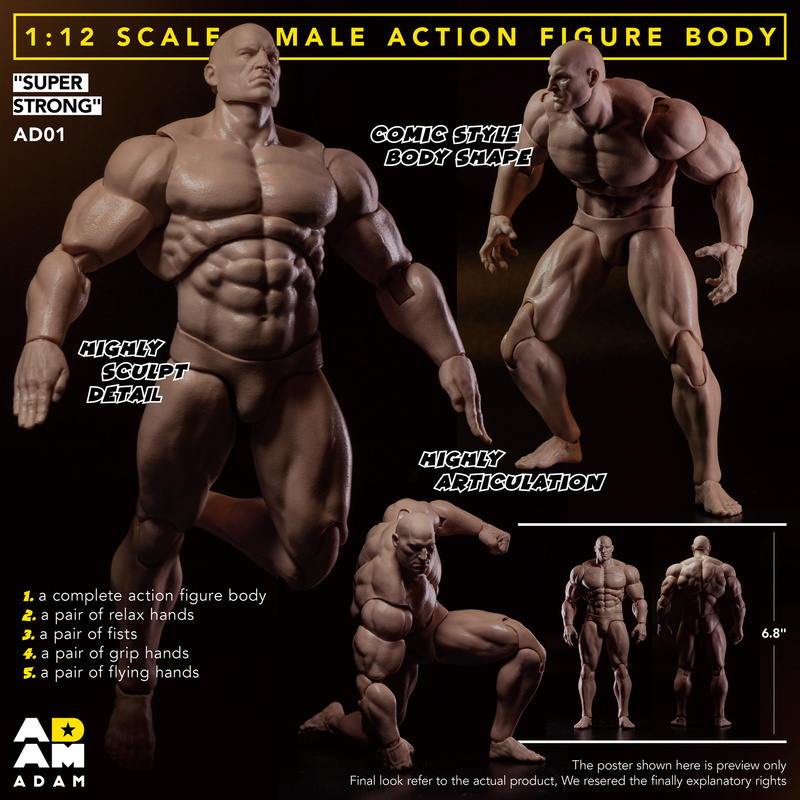 Muff Spielzeug Adam 1/12 Männl – Model Kit Kshatriya Bewertung und Preis