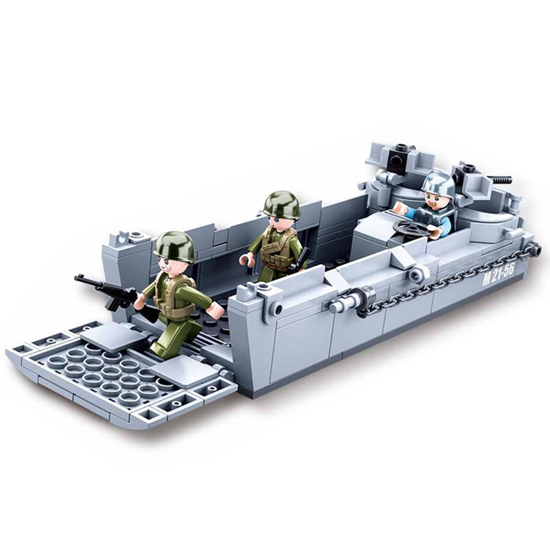 Sluban WW2 US Military Higgins – Model Kit U Boat Bewertung und Preis