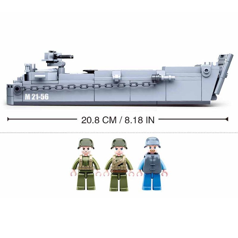 Sluban WW2 US Military Higgins – Model Kit U Boat Bewertung und Preis