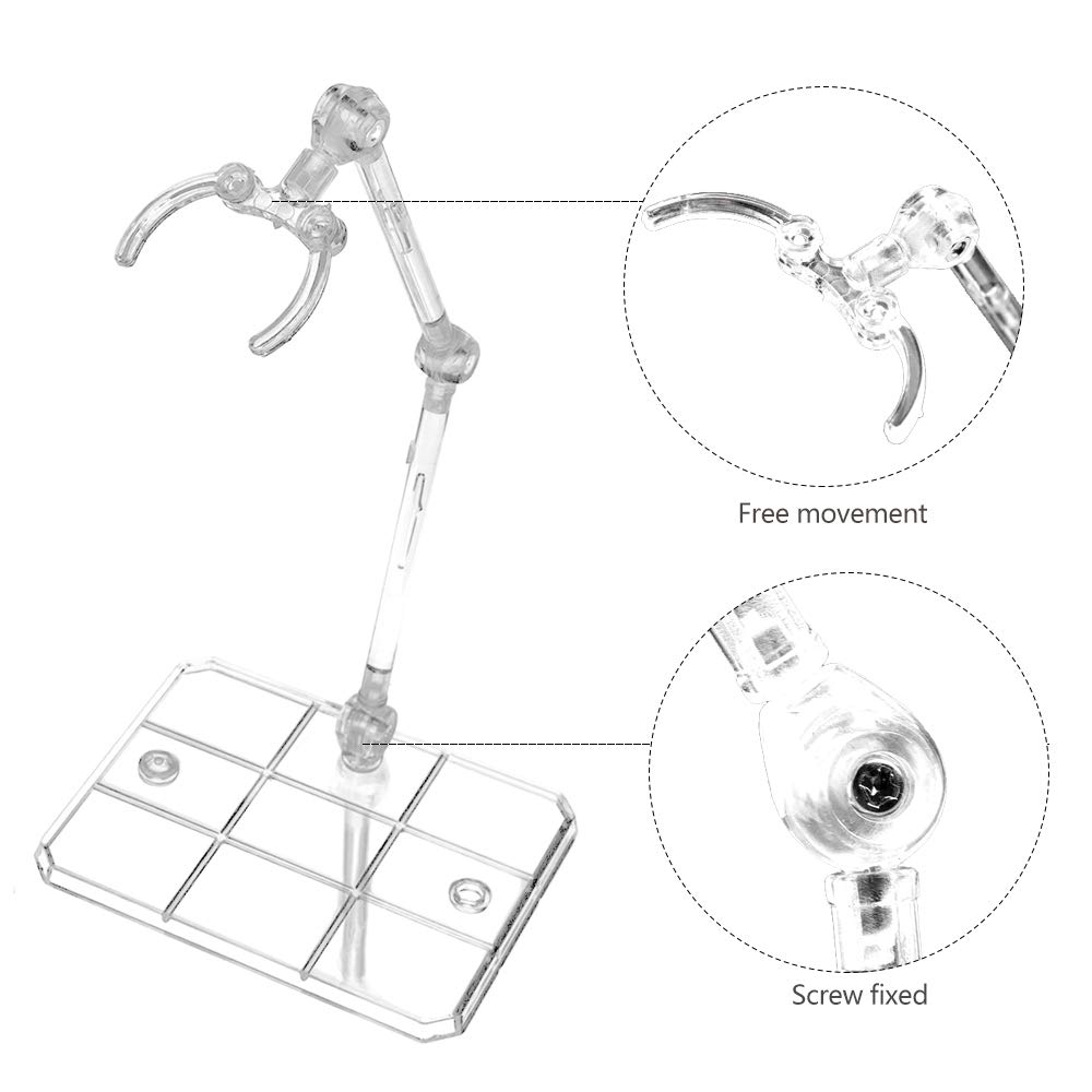 Klarer Actionfigurenständer, M – Model Kit Hg Bewertung und Preis